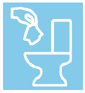 Lingettes biodégradables pouvant être jetées dans les toilettes