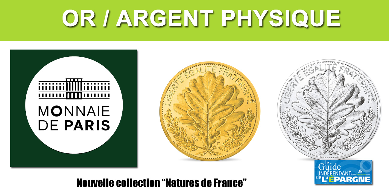 Or et Argent : nouvelle collection Monnaie de Paris, Natures de France