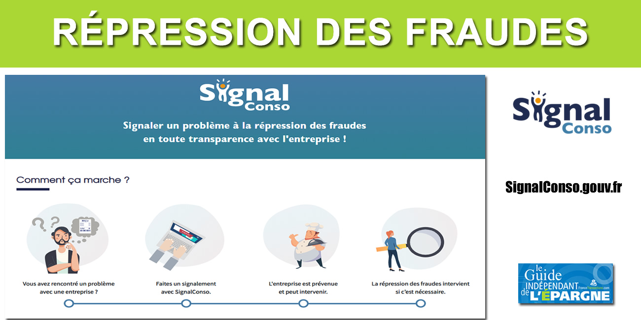SignalConso : site accessible à tous pour alerter la DGCCRF de fraudes ou de problèmes de consommation SignalConso : site accessible à tous pour alerter la DGCCRF de fraudes ou de problèmes de consommation
