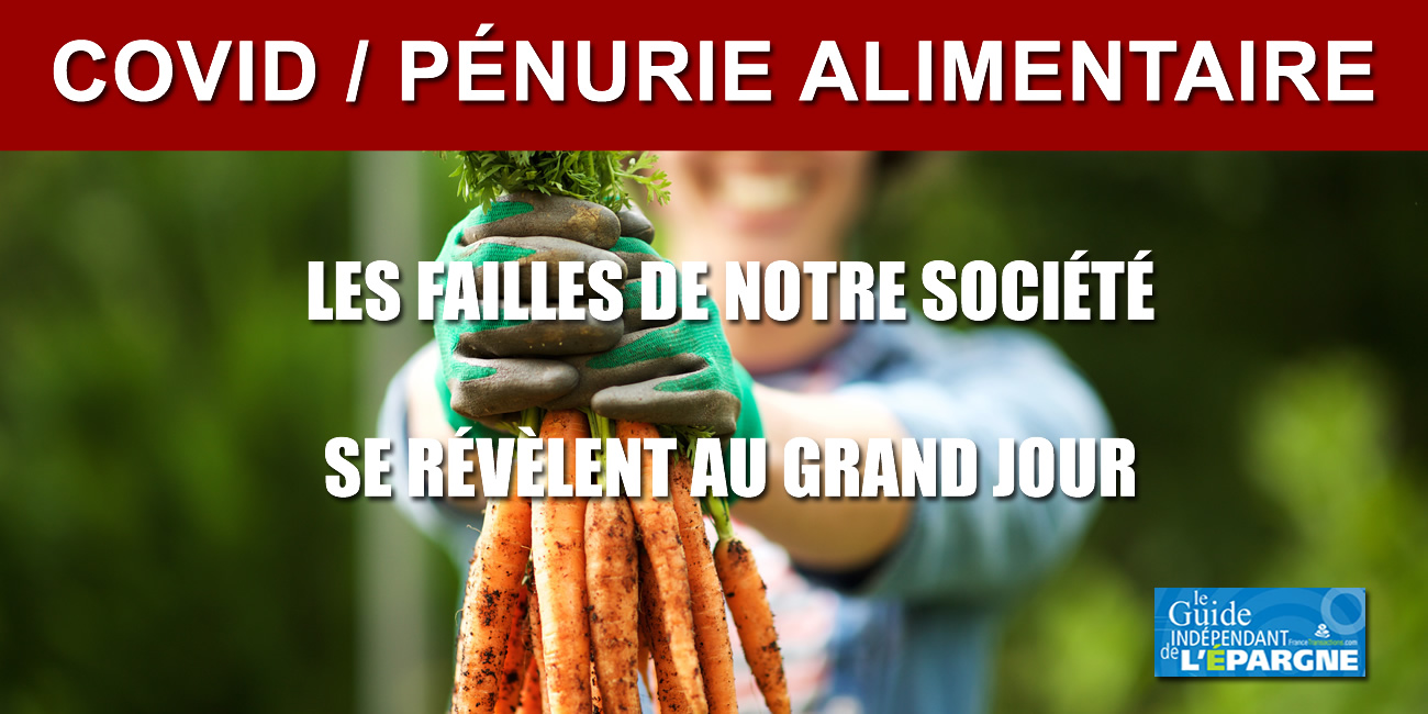 COVID/ Pénurie alimentaire de produits agricoles en Ile de France, une faille de plus de notre société COVID/ Pénurie alimentaire de produits agricoles en Ile de France, une faille de plus de notre société