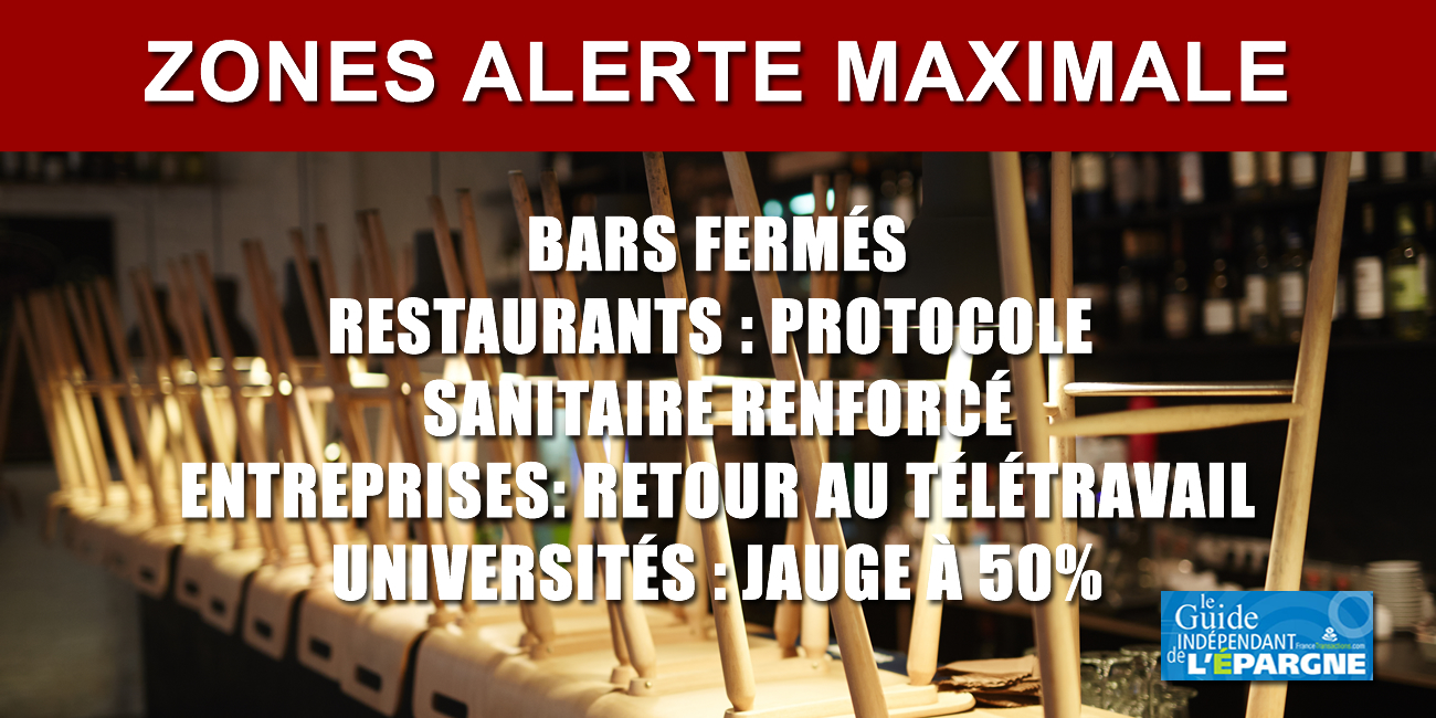 Covid-19 : nouvelles mesures restrictives applicables dès le 6 octobre en zones d'alerte maximale dont Paris et départements limitrophes Covid-19 : nouvelles mesures restrictives applicables dès le 6 octobre en zones d'alerte maximale dont Paris et départements limitrophes