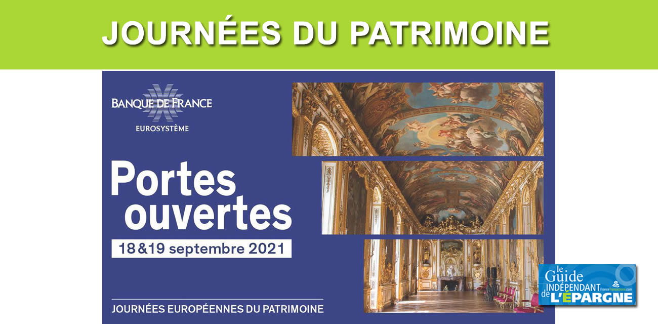 Journées du Patrimoine 2021 : Visitez les trésors de la Banque de France