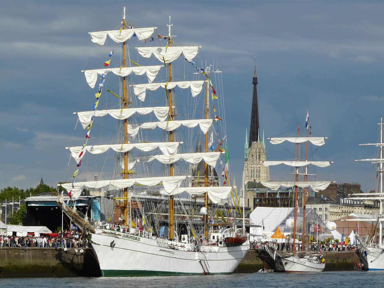 L'Armada de Rouen : le premier rassemblement mondial de grands voiliers revient du 8 au 18 juin 2023