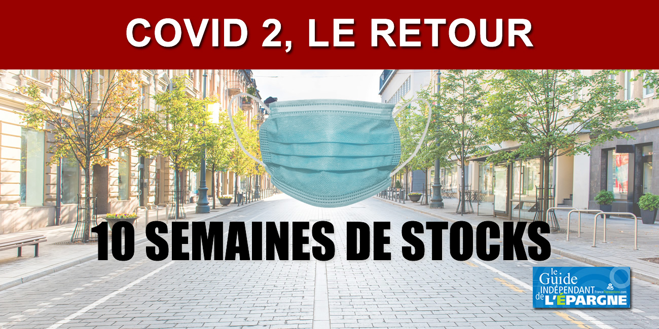 COVID II, le retour : les entreprises doivent avoir suffisamment de masques en stock pour tenir 10 semaines