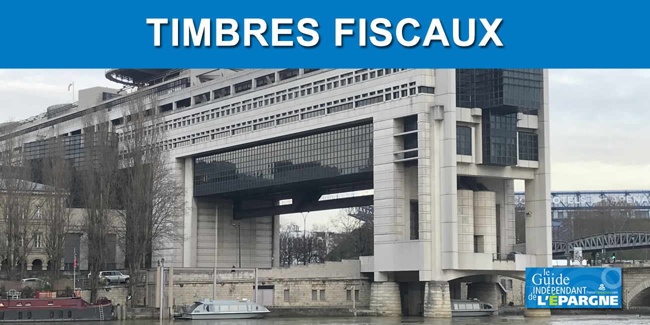 La durée de validité des timbres fiscaux dématérialisés (achetés en ligne) passe de 6 à 12 mois