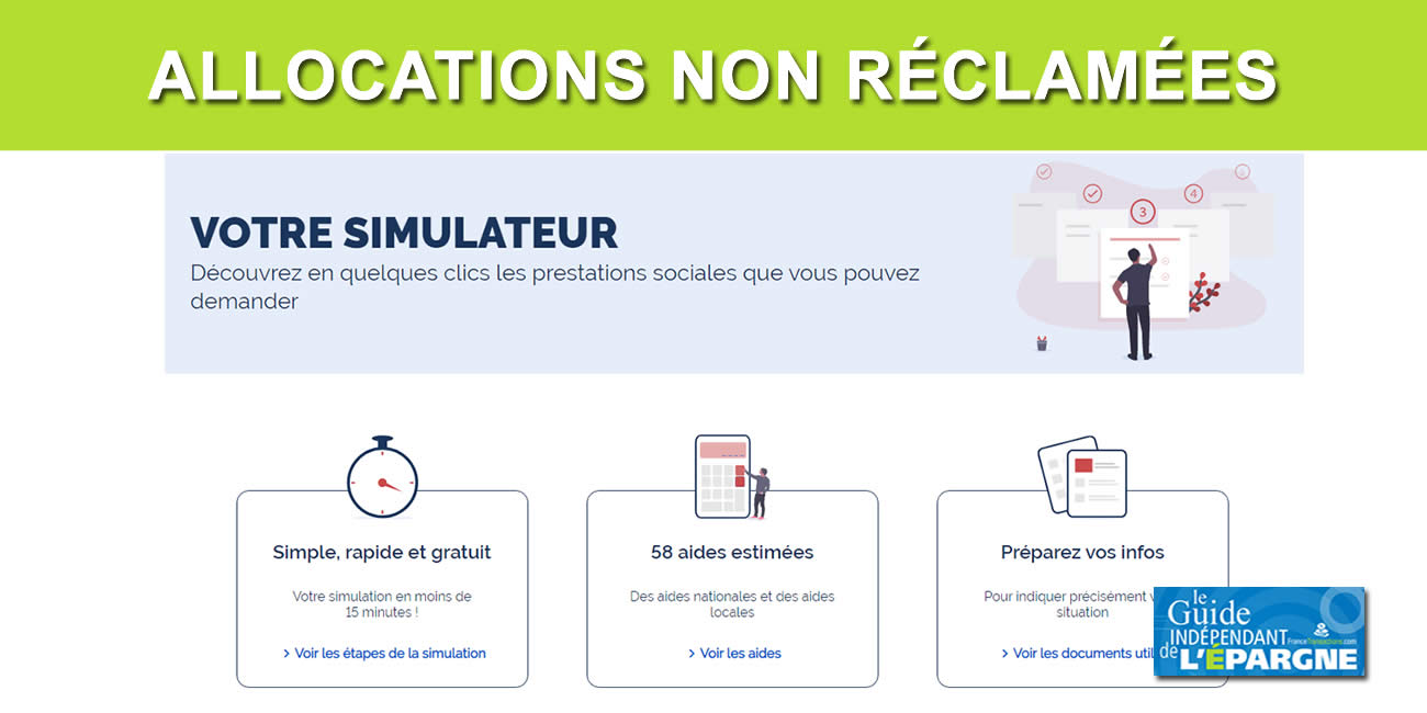 Aides financières : 10 milliards d'euros non réclamés par les allocataires ? Vérifiez que vous ne passez pas à côté de certaines allocations !