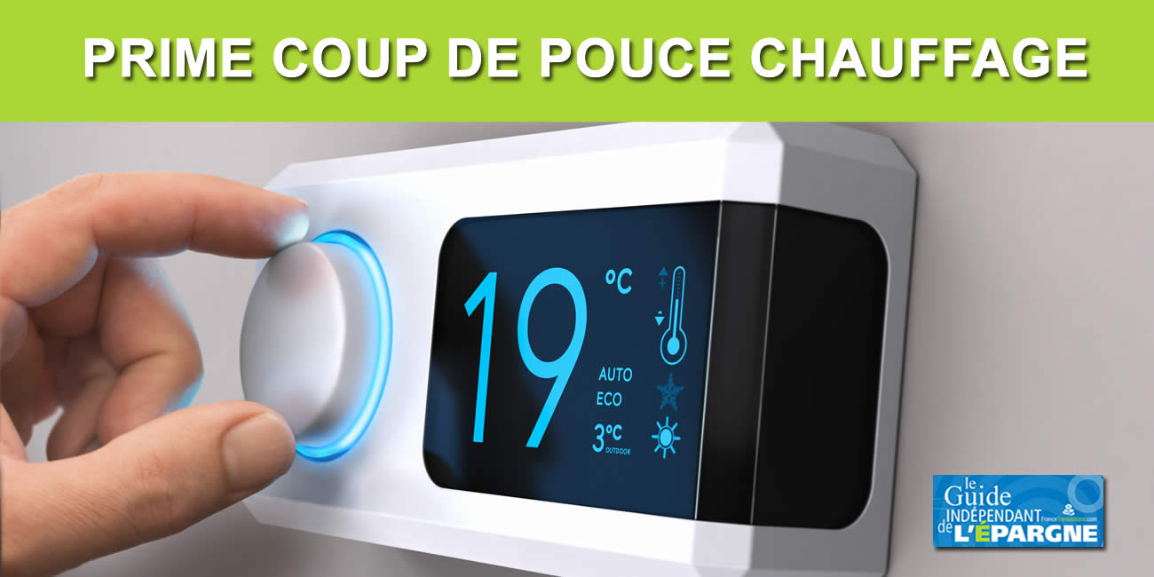 Coup de pouce chauffage : la prime a augmenté de 1.500 euros, pouvant atteindre désormais jusqu'à 5.000 euros depuis ce 29 octobre 2022