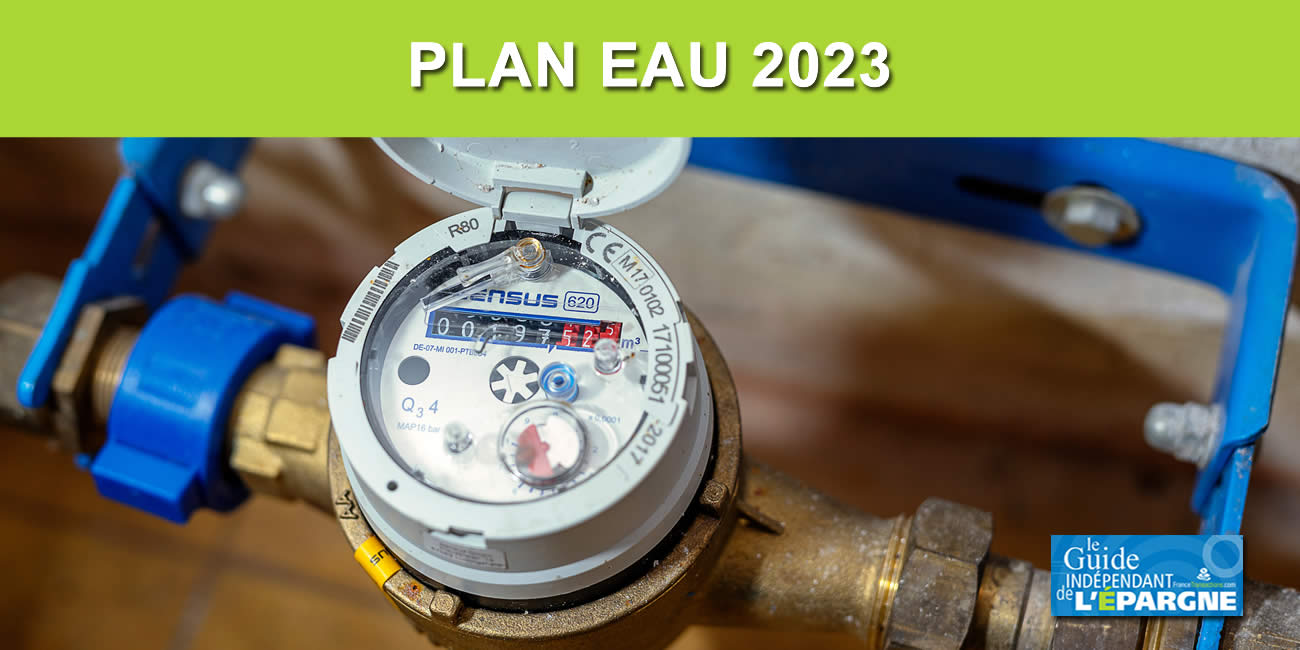 Plan eau : le prix du mètre cube sera progressif au niveau national