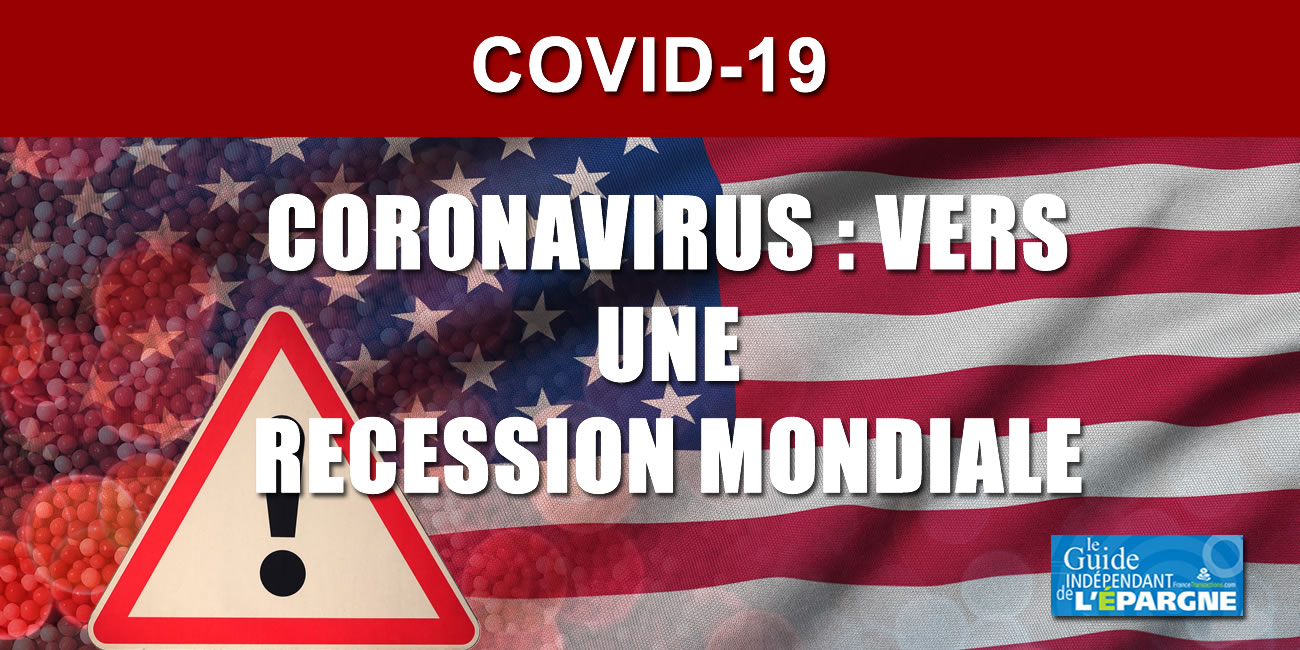 Coronavirus : les USA touchés à leur tour, les craintes d'une récession mondiale refont surface