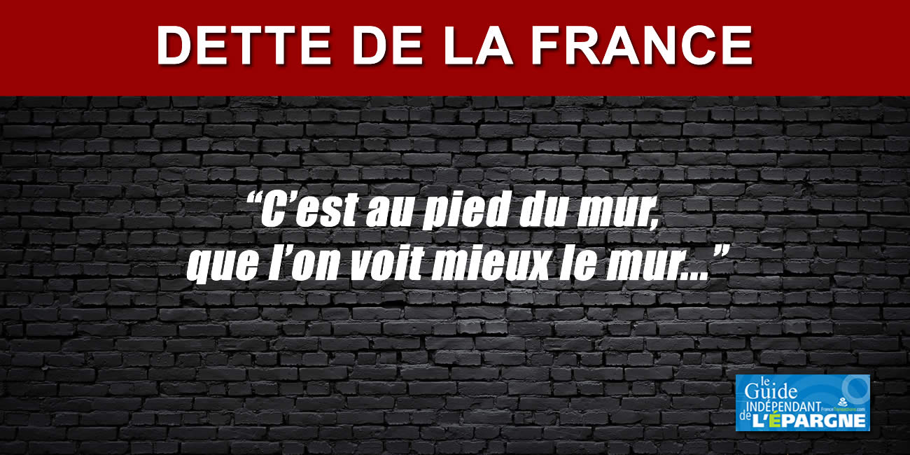 Déficit : la France file droit dans le mur de la dette, même avec l'aide une très forte croissance Déficit : la France file droit dans le mur de la dette, même avec l'aide une très forte croissance
