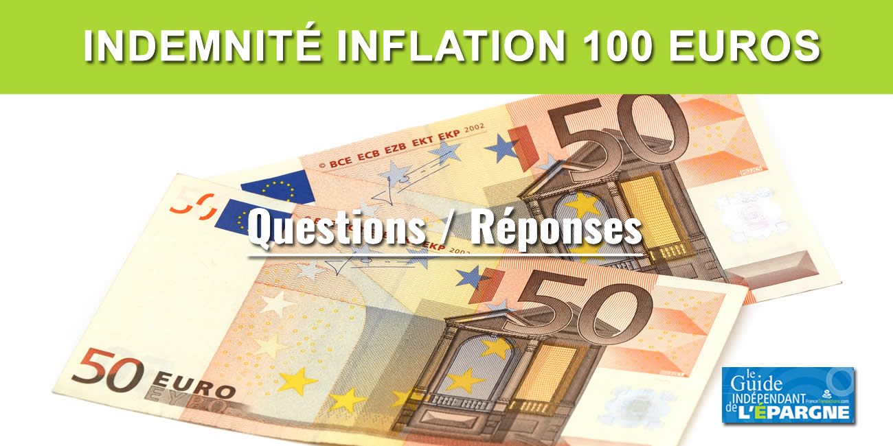 Indemnité inflation de 100 euros versées le 4 février 2022 aux résidents fiscaux français dont les revenus sont uniquement de source étrangère