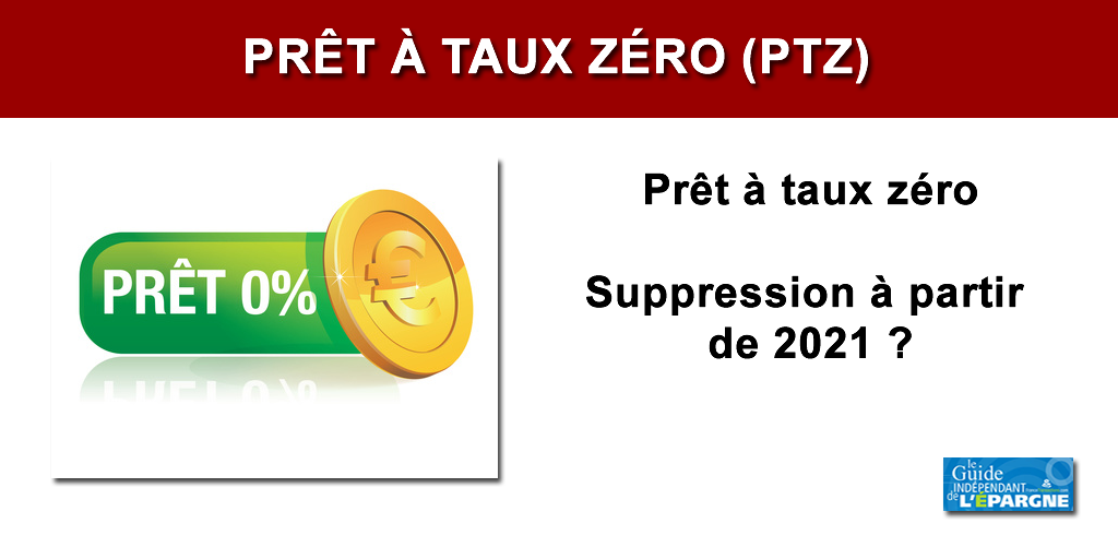 Suppression totale du Prêt à Taux Zéro en 2021 : un nouveau rapport à charge