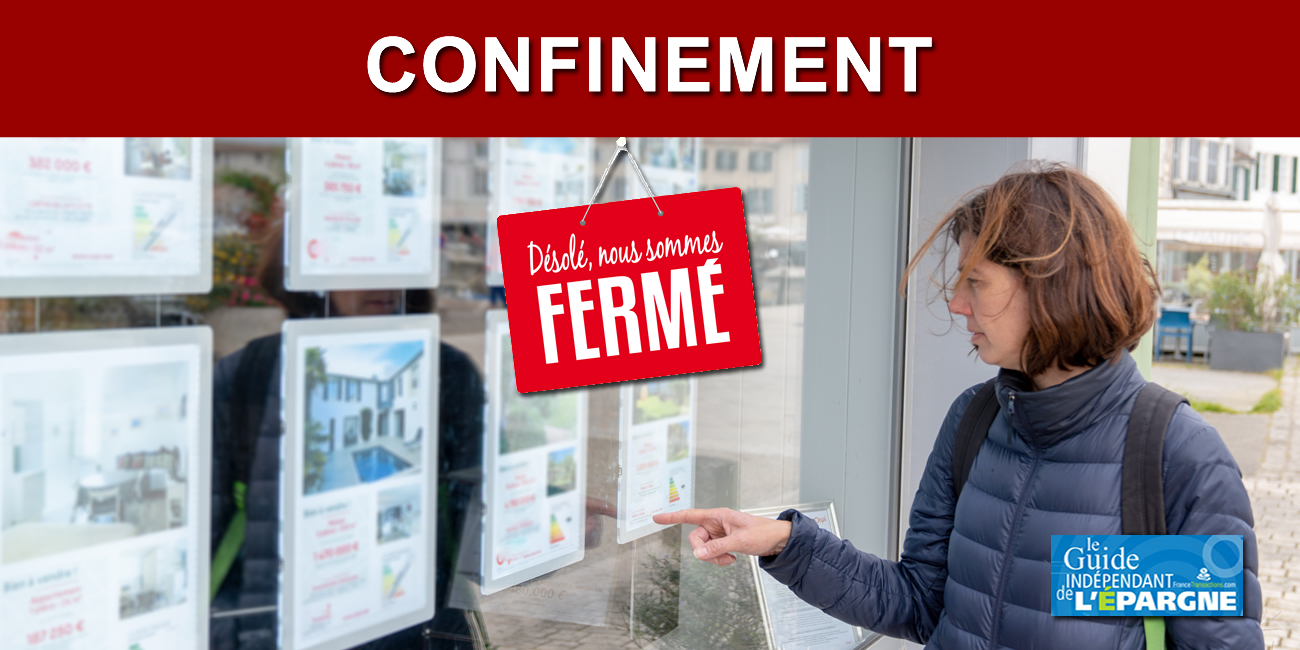 Confinement : les visites de biens immobiliers en vue d'un achat sont interdites Confinement : les visites de biens immobiliers en vue d'un achat sont interdites