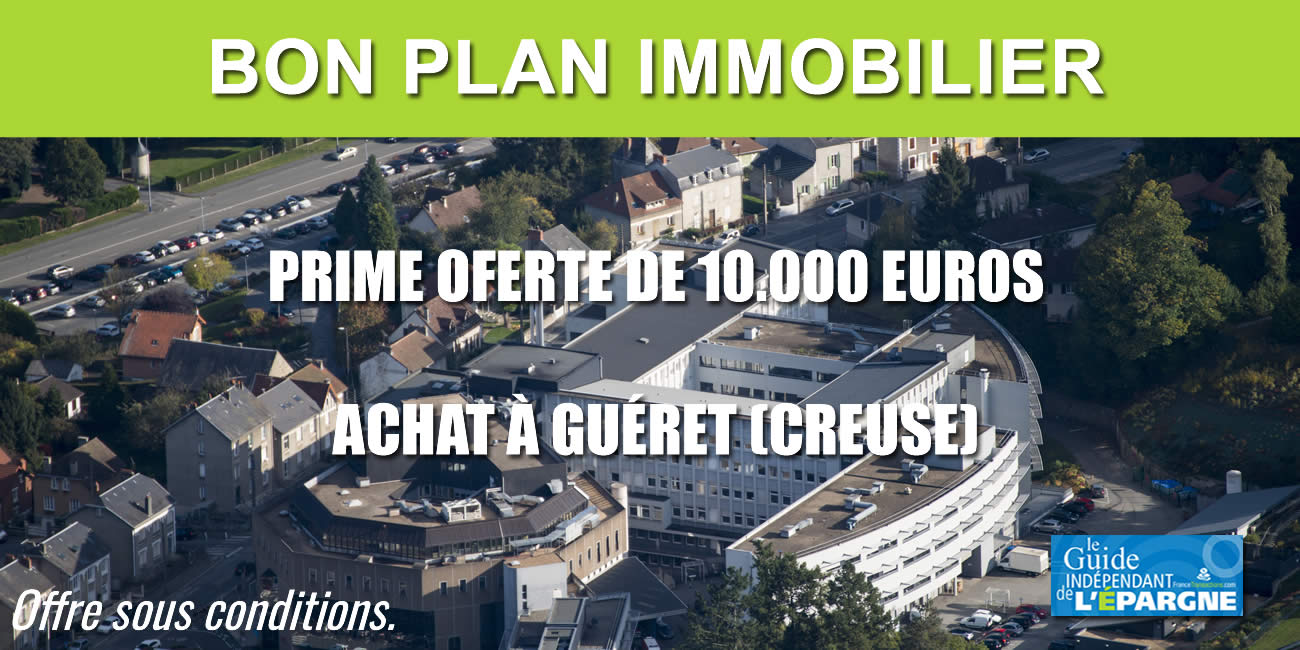Immobilier : 10.000 euros de prime de bienvenue si vous achetez un bien immobilier à Guéret (Creuse)
