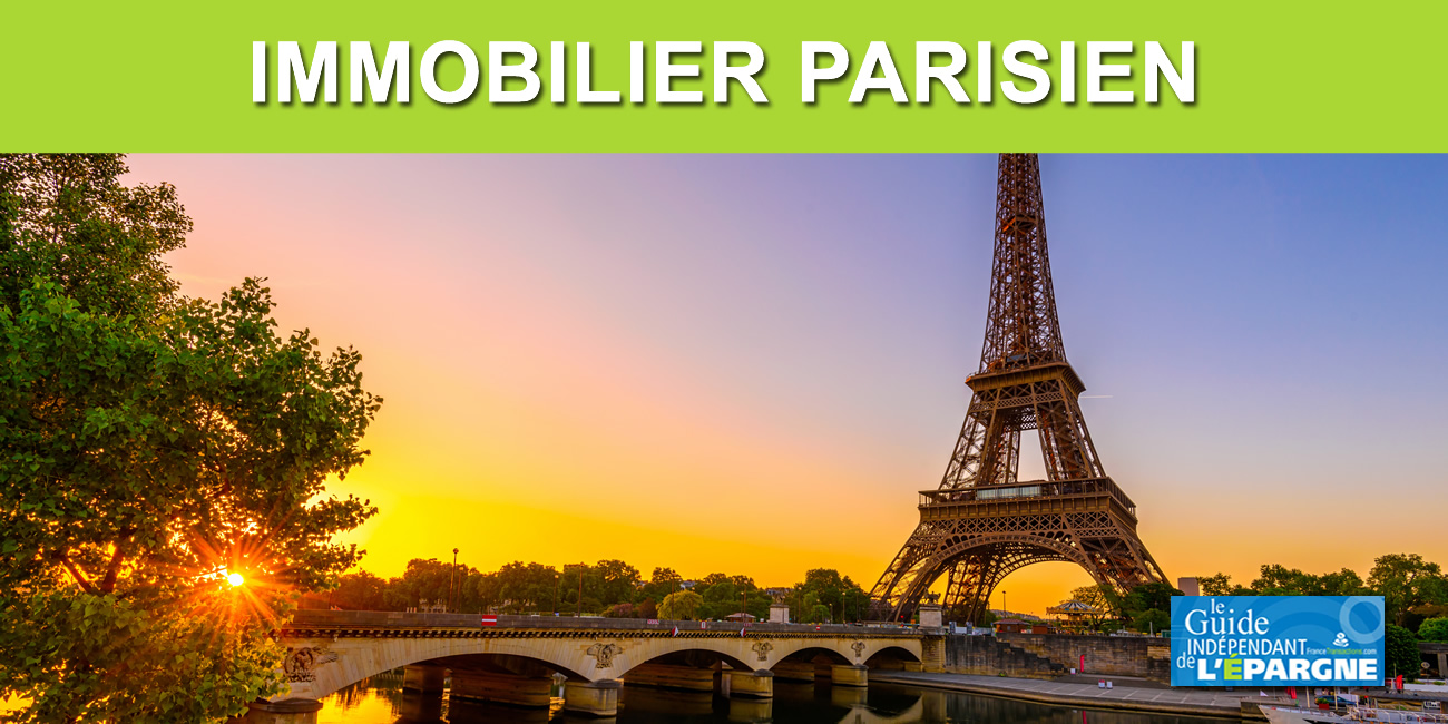 Immobilier à Paris : le prix du mètre carré en baisse de -1.97% au premier semestre 2021 Immobilier à Paris : le prix du mètre carré en baisse de -1.97% au premier semestre 2021