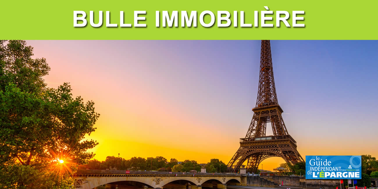 Bulle immobilière : Paris en zone rouge, loin devant New-York ou Londres, selon UBS Bulle immobilière : Paris en zone rouge, loin devant New-York ou Londres, selon UBS